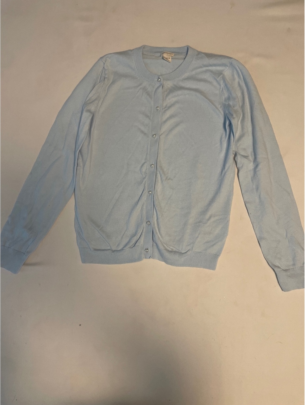 Crewcuts Light Blue Button-Up Cardigan Sweater XL 12-14
